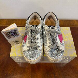 Girls Golden Goose 'May' Glitter